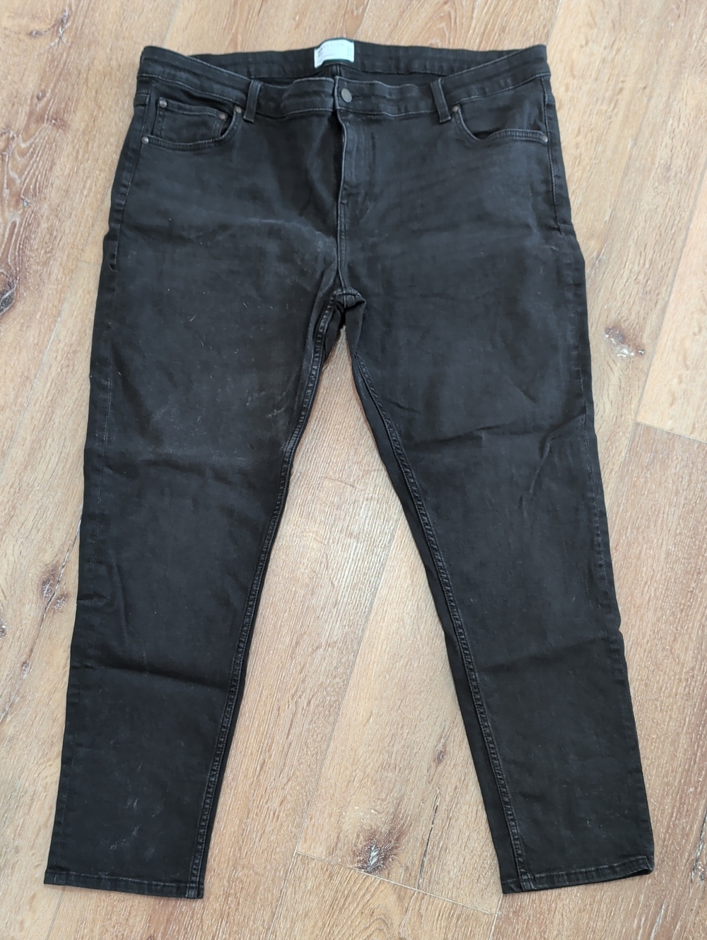 ASOS Design Black Skinny Jeans - Size 42x30